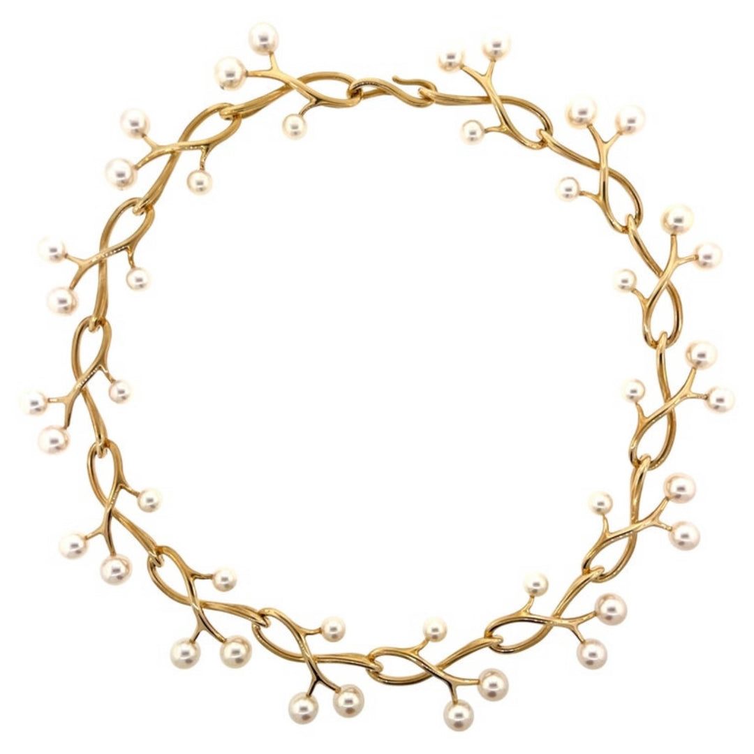 ◆極美品◆Ｑ9 クク ブラウス『真珠の花束/Bouquet of pearl』 2e573e1996a7a0a31cfbef6179cfec