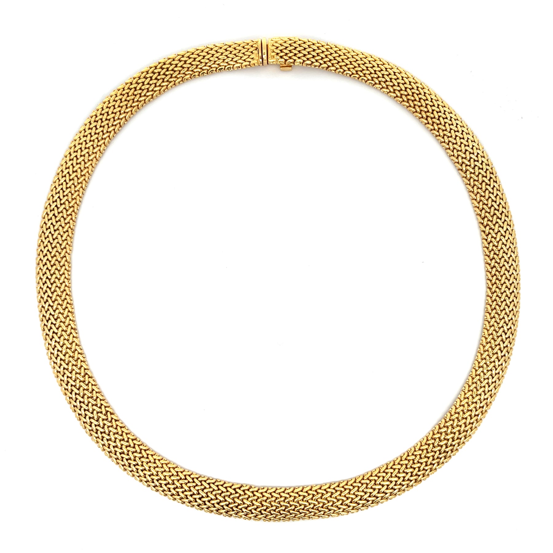 Tiffany & Co Mesh Circle Necklace