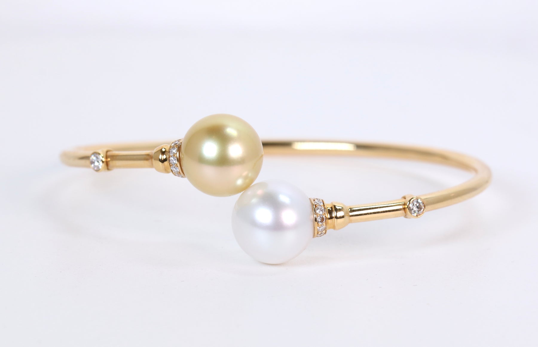 Single Fresh Water Pearl Bangle — Free To Be Me