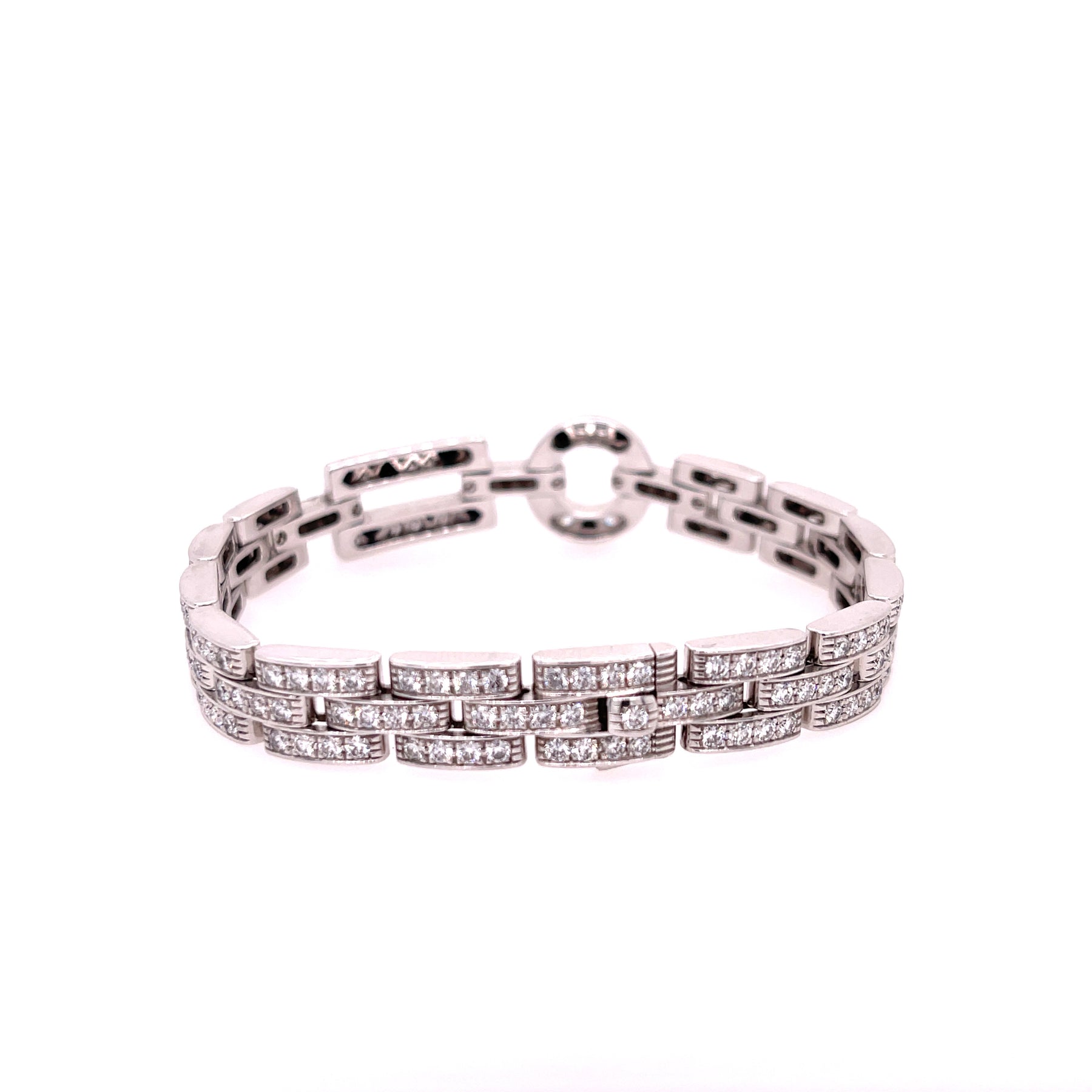 CARTIER Diamond Bracelet|Dover jewelry|Estate Jewelry